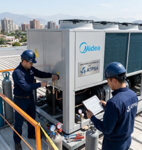 equipo de trabajo ATPSA HVAC sistemas de refrigeracion comercial